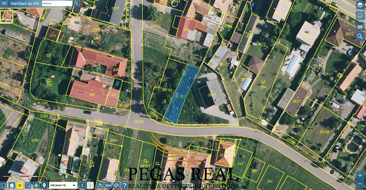 Prodej stavebního pozemku 246 m²